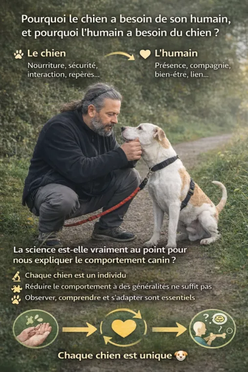 “Pourquoi le chien a besoin de son humain, et pourquoi l’humain a besoin du chien ?  , Cambrai, Centre canin Michel Gioé