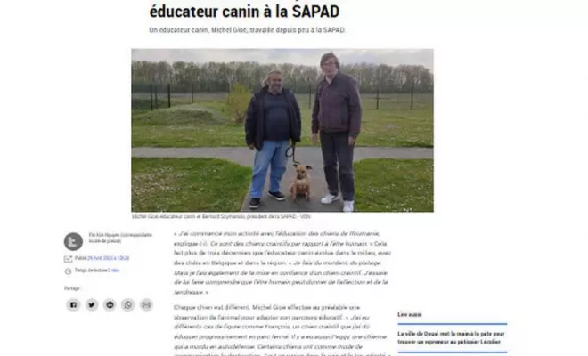 Mon histoire, Douai, Centre canin Michel Gioé
