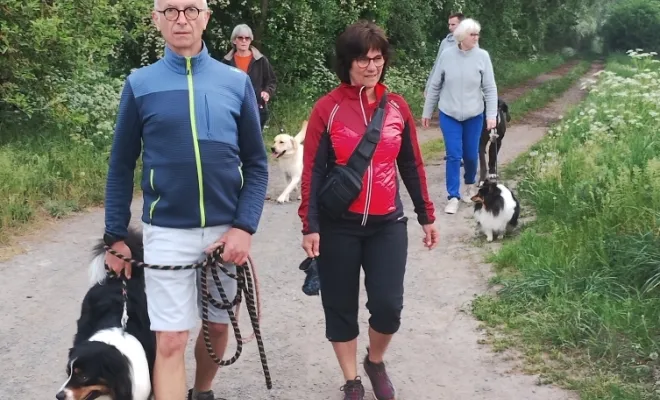 Balade éducative du samedi 3 mai 2024, Douai, Centre canin Michel Gioé