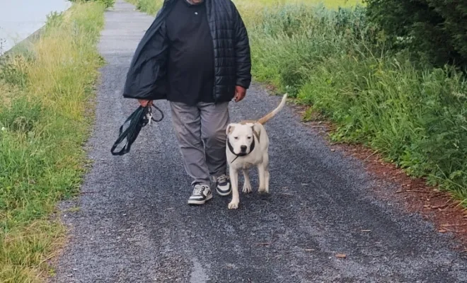 Une marche au pied pour Bil