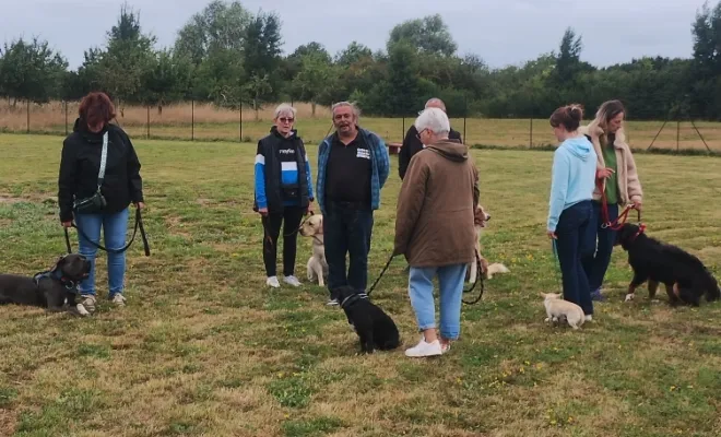 Photos du cours canin collectif du samedi 2 août 2025, Douai, Centre canin Michel Gioé